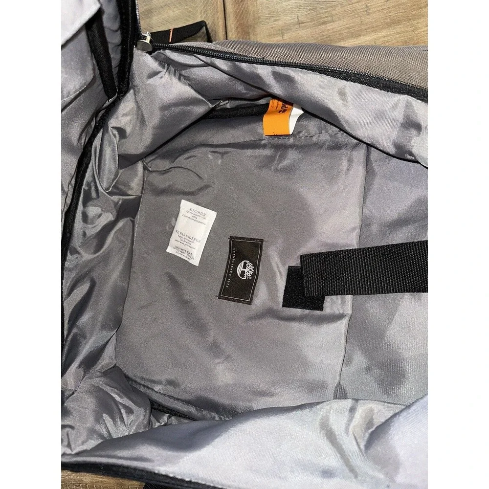 NWOT Timberland Jay Peak 20L Everyday Backpack Laptop Cocoa Brown Black Travel